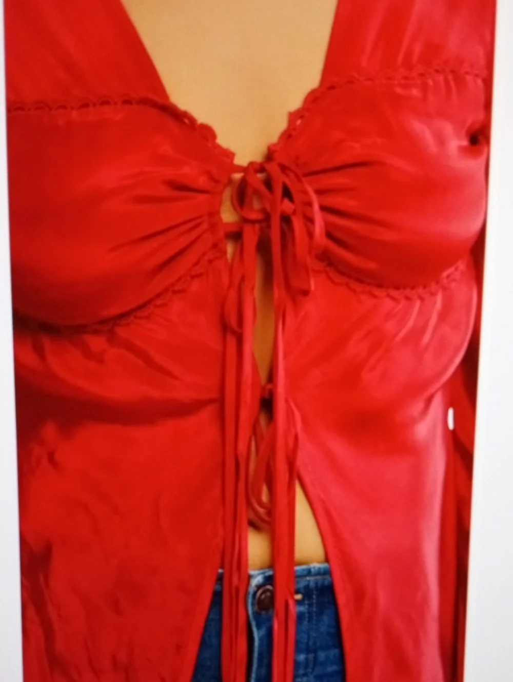 Free People flattering red